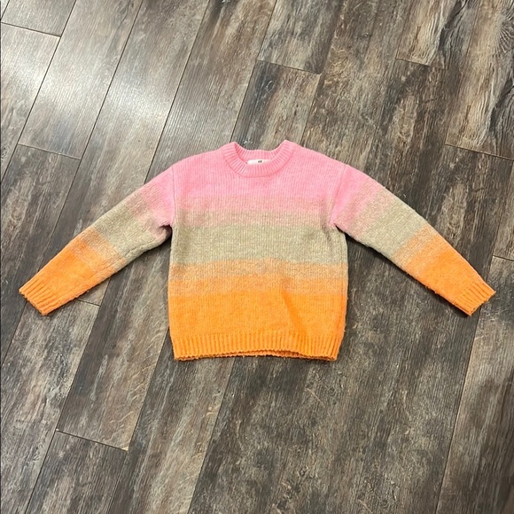 H&M Pink & Cream Ombré Sweater - Picture 1 of 7